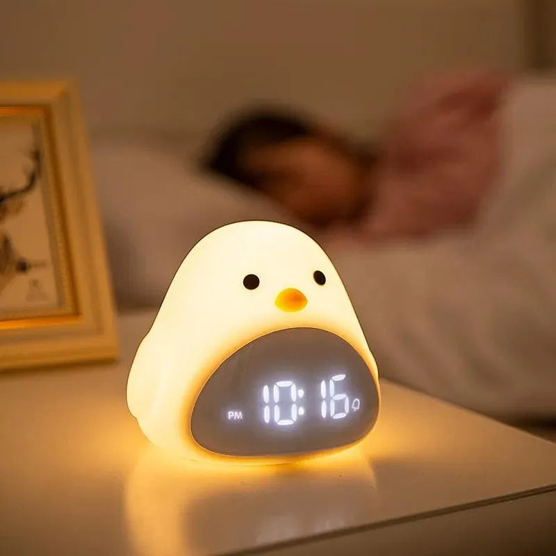 Little Duck Night Lamp with Alarm Clock and Timer - Bear Hugs