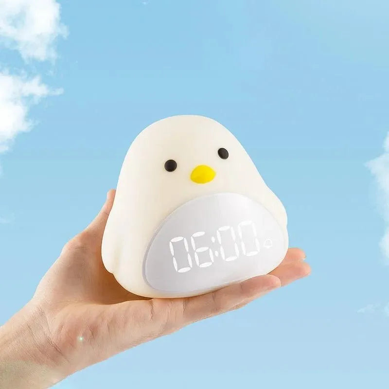 Little Duck Night Lamp with Alarm Clock and Timer - Bear Hugs