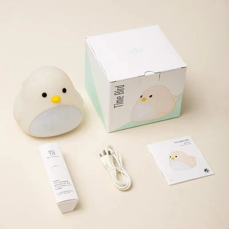 Little Duck Night Lamp with Alarm Clock and Timer - Bear Hugs