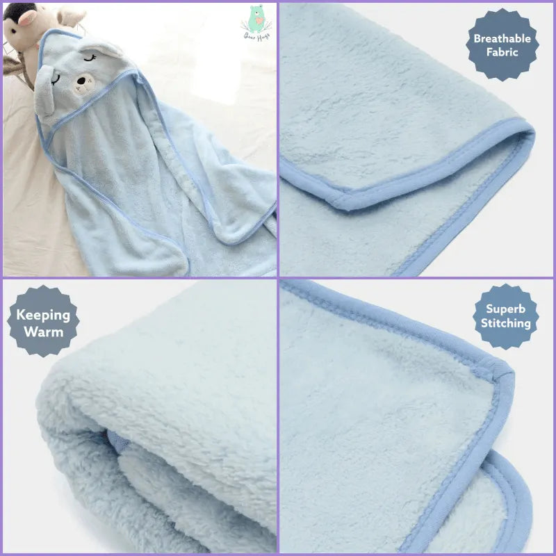 Little Puppy Baby Hooded Towel - Bear Hugs