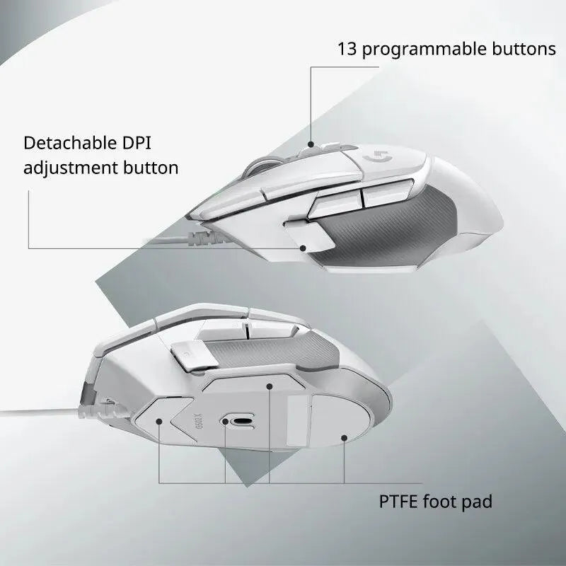 Logitech G502 X Ambidextrous Gaming Mouse - Bear Hugs