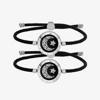 Long Distance Couple Love Bracelets (Set of 2) - Bear Hugs