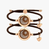 Long Distance Couple Love Bracelets (Set of 2) - Bear Hugs