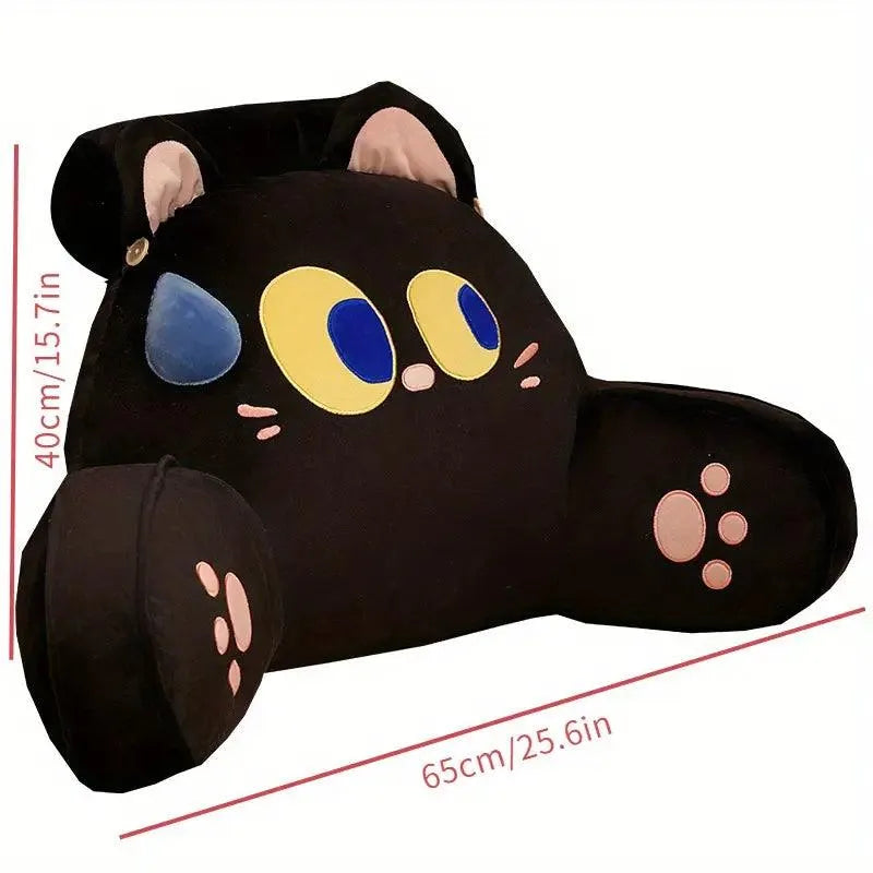 Loopy Eyed Cat Dog Rabbit Backrest Pillow - Bear Hugs