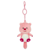 Loopy Pink Plush Pendants - Bear Hugs