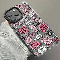 Love Graffitti Phone Cover (For iPhones) - Bear Hugs