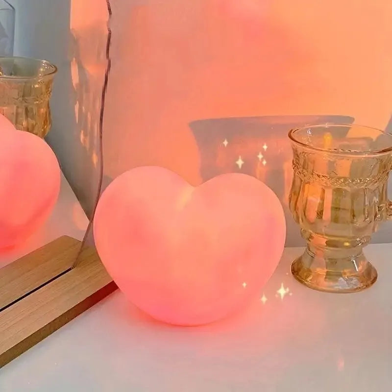 Love Heart Night Lamp - Bear Hugs