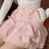 Love Kawaii Cute Pink Frilly Outfit - Bear Hugs
