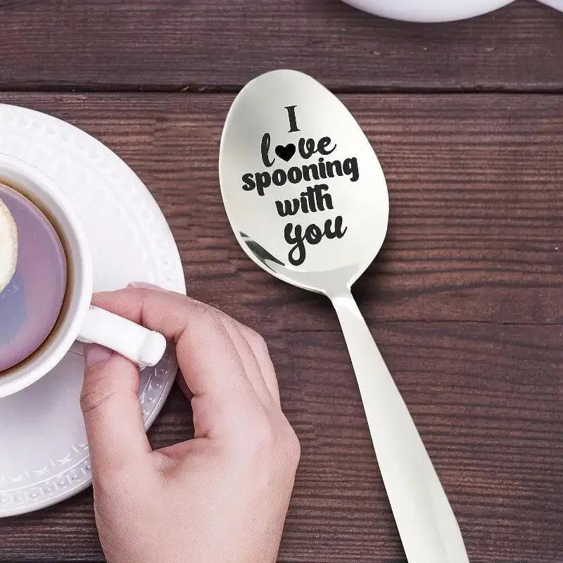 Lovey Dovey Stainless Spoons - Bear Hugs