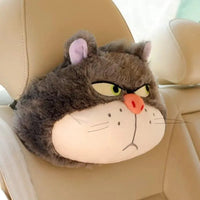 Lucifer Cat Car Headrest and Seatbelt Protector - Bear Hugs