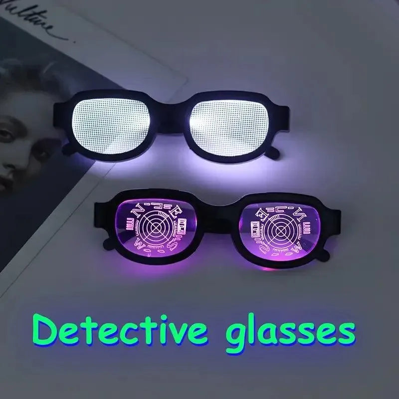 Luminous Detective Conan Glasses - Bear Hugs