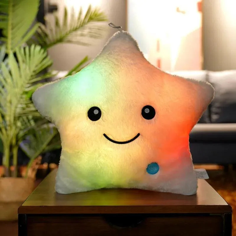 Luminous Glowing Star Pillow - Bear Hugs