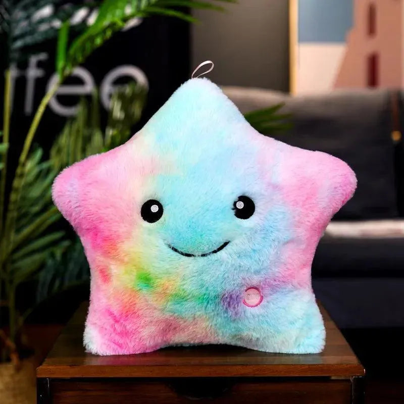 Luminous Glowing Star Pillow - Bear Hugs