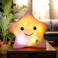 Luminous Glowing Star Pillow - Bear Hugs