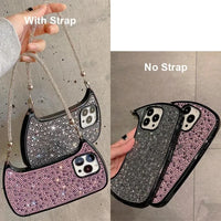 Luxury Glitter Mini Bag Phone Case (For iPhones) - Bear Hugs