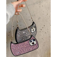 Luxury Glitter Mini Bag Phone Case (For iPhones) - Bear Hugs