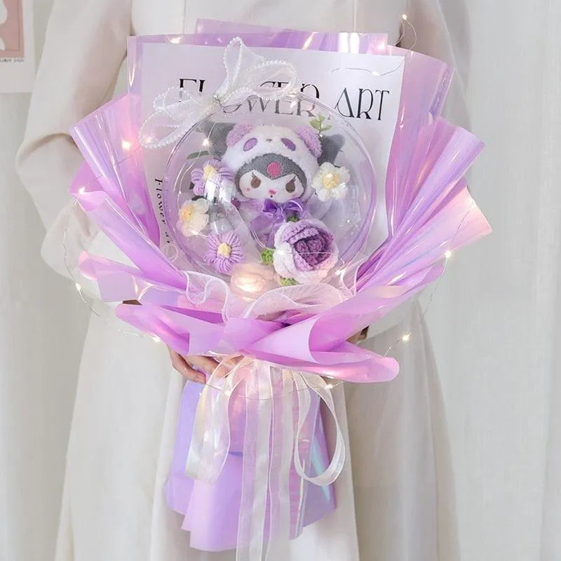 Luxury Sanrio My Melody Kuromi Cinnamoroll Doll Bouquet - Bear Hugs