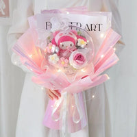 Luxury Sanrio My Melody Kuromi Cinnamoroll Doll Bouquet - Bear Hugs