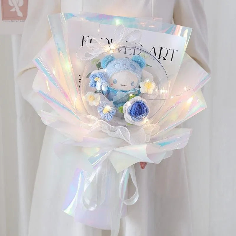 Luxury Sanrio My Melody Kuromi Cinnamoroll Doll Bouquet - Bear Hugs