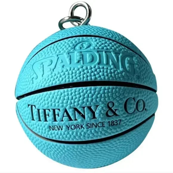 Court Tiff Luxe Basketball Keychain