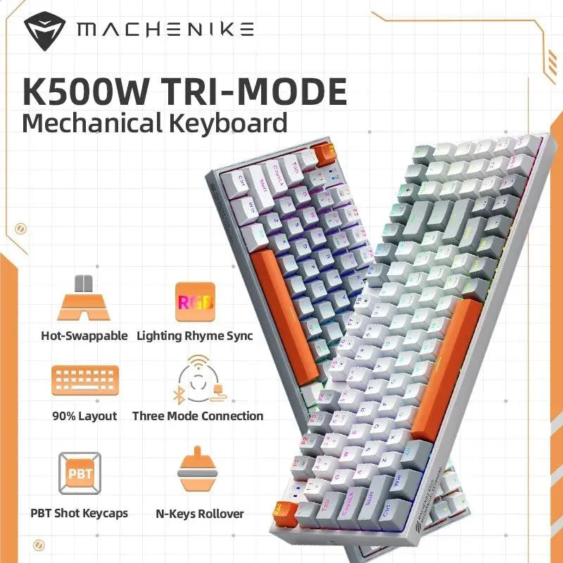 Machenike K500W Wireless Mechanical Keyboard - Bear Hugs