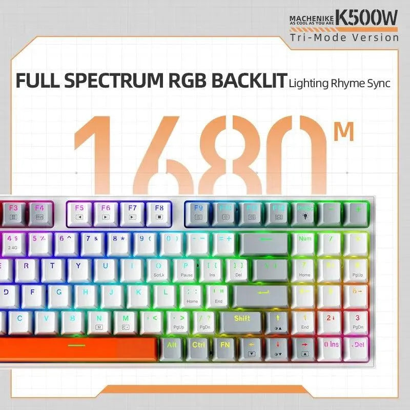 Machenike K500W Wireless Mechanical Keyboard - Bear Hugs