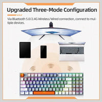 Machenike K500W Wireless Mechanical Keyboard - Bear Hugs