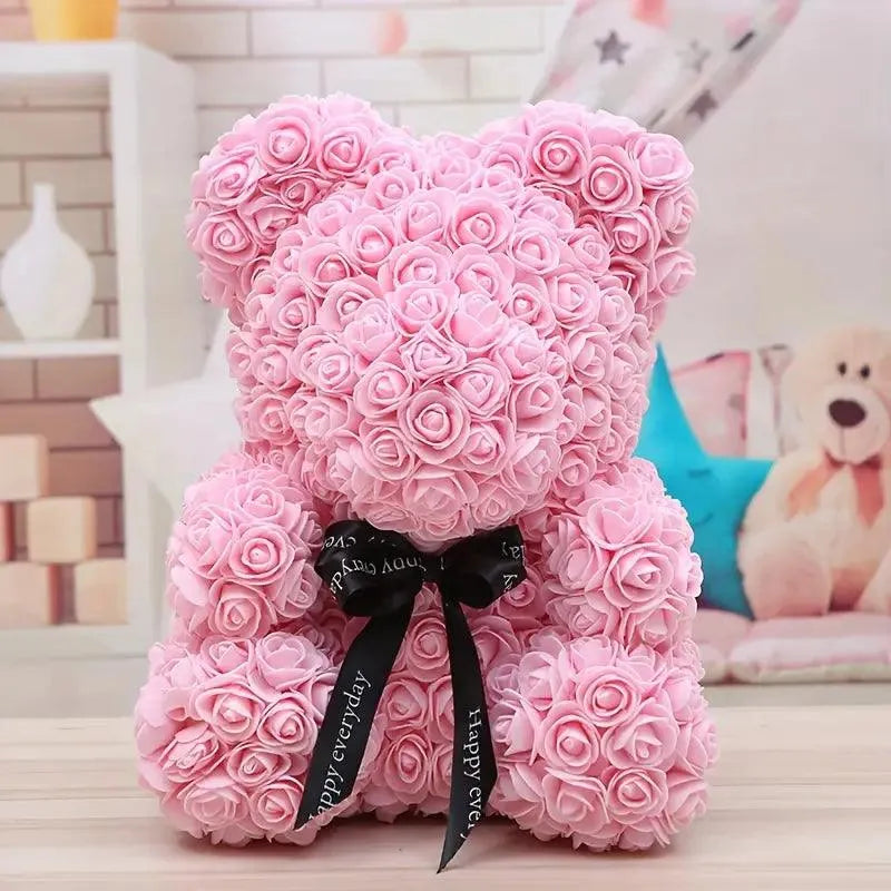 Magical Rose Teddy Bear - Bear Hugs