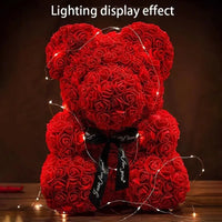 Magical Rose Teddy Bear - Bear Hugs