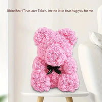 Magical Rose Teddy Bear - Bear Hugs