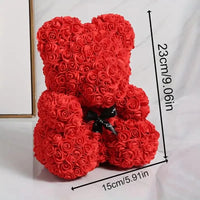 Magical Rose Teddy Bear - Bear Hugs