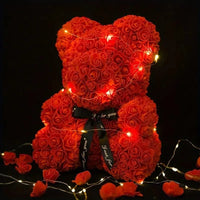 Magical Rose Teddy Bear - Bear Hugs