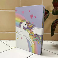 Magical Unicorn A6 Diary with Magnetic Clasp - Bear Hugs