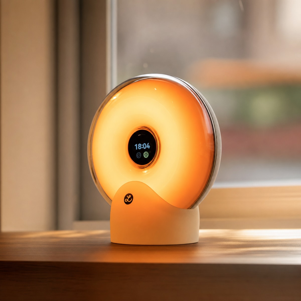 Halo Glow Donut Ambient Light & Speaker