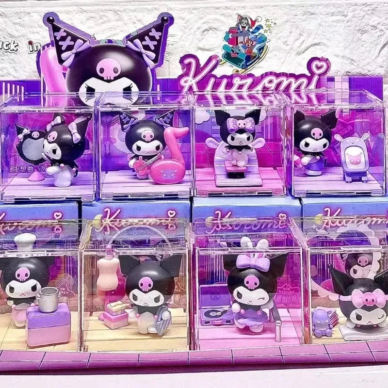 Kuromi Fun Rhapsody Moetch Series Mini Blind Box - Bear Hugs