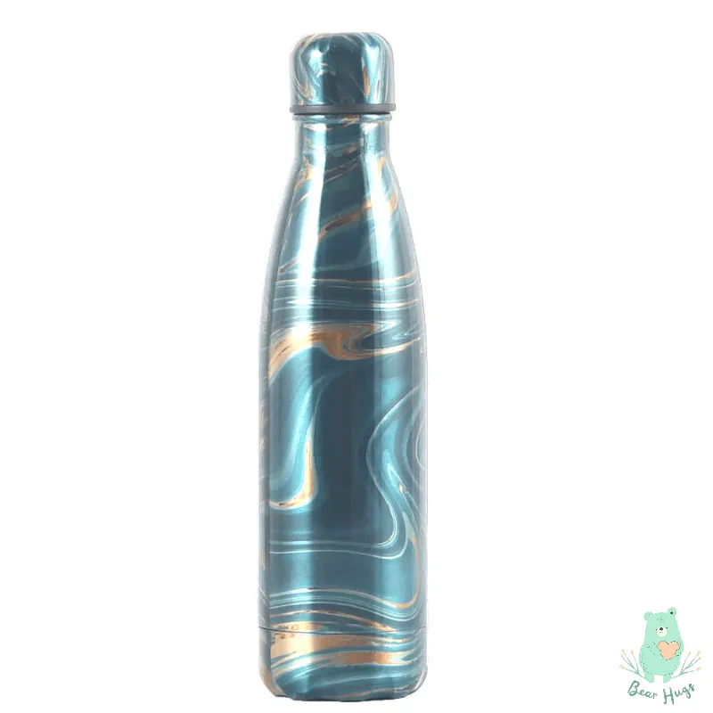 Marble Cola Metal Water Bottle (500 ml) - Bear Hugs