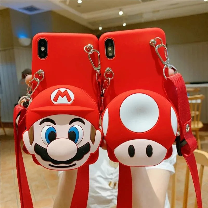 Mario & Mushroom Phone Case (For iPhone) - Bear Hugs