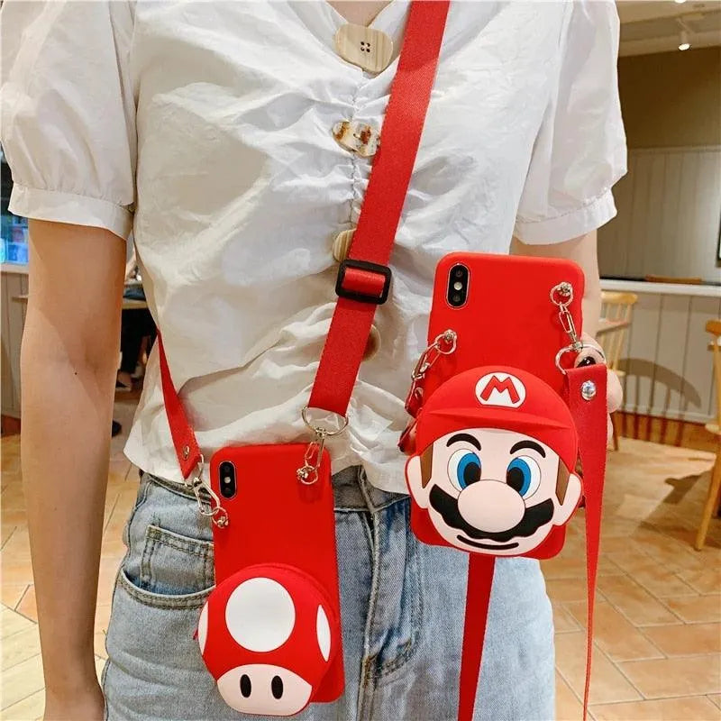 Mario & Mushroom Phone Case (For iPhone) - Bear Hugs