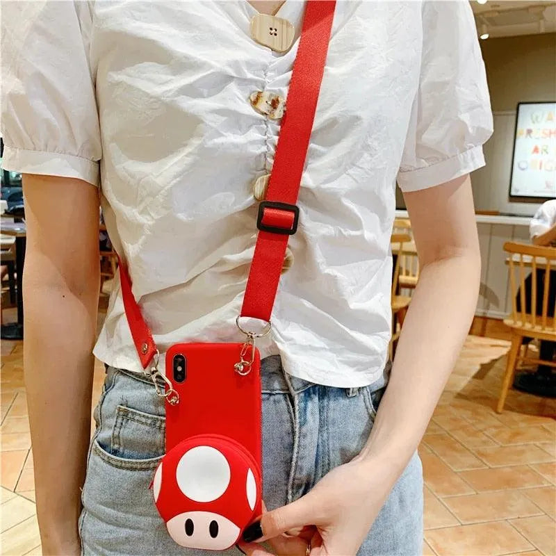 Mario & Mushroom Phone Case (For iPhone) - Bear Hugs