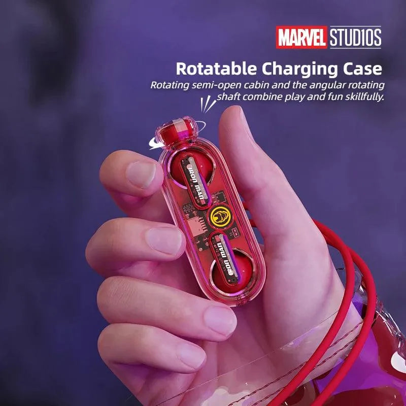 Marvel DW-T10 Rotating Top Bluetooth Earbuds - Bear Hugs