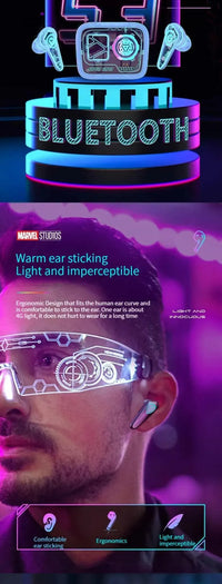 Marvel G7 RGB True Wireless Noise Reduction Earbuds - Bear Hugs