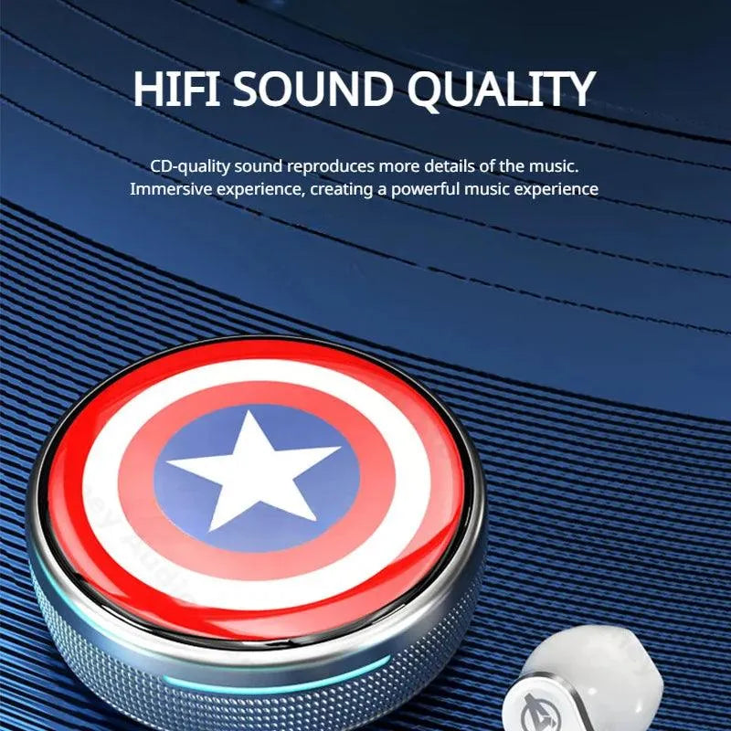 Marvel LY 615 TWS Bluetooth Earphones - Bear Hugs