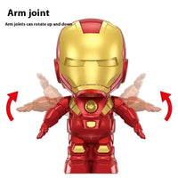 Marvel Spiderman and Iron Man Handheld Fan - Bear Hugs