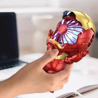 Marvel Spiderman and Iron Man Handheld Fan - Bear Hugs