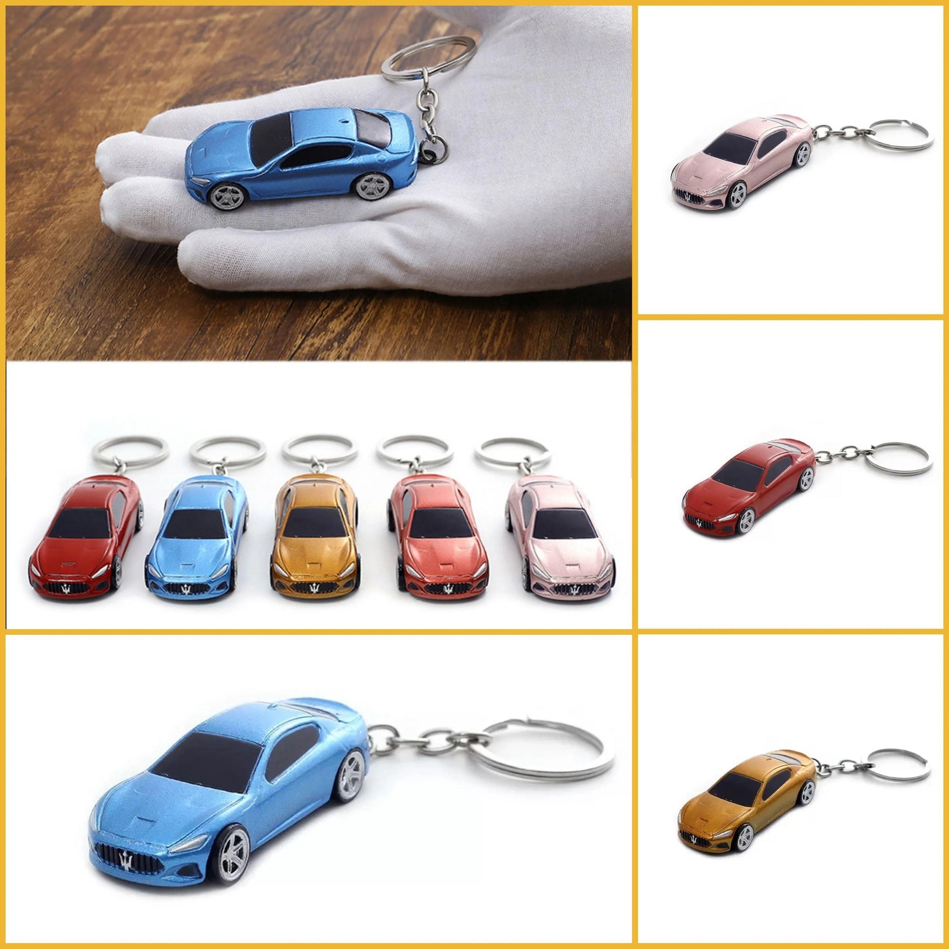 Maserati Car Keychain - Bear Hugs