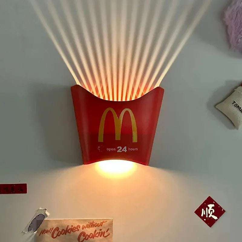 McDonalds Fries Wall Lamp - Bear Hugs