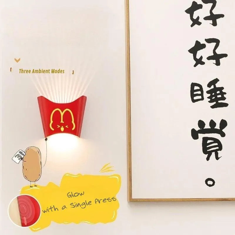 McDonalds Fries Wall Lamp - Bear Hugs