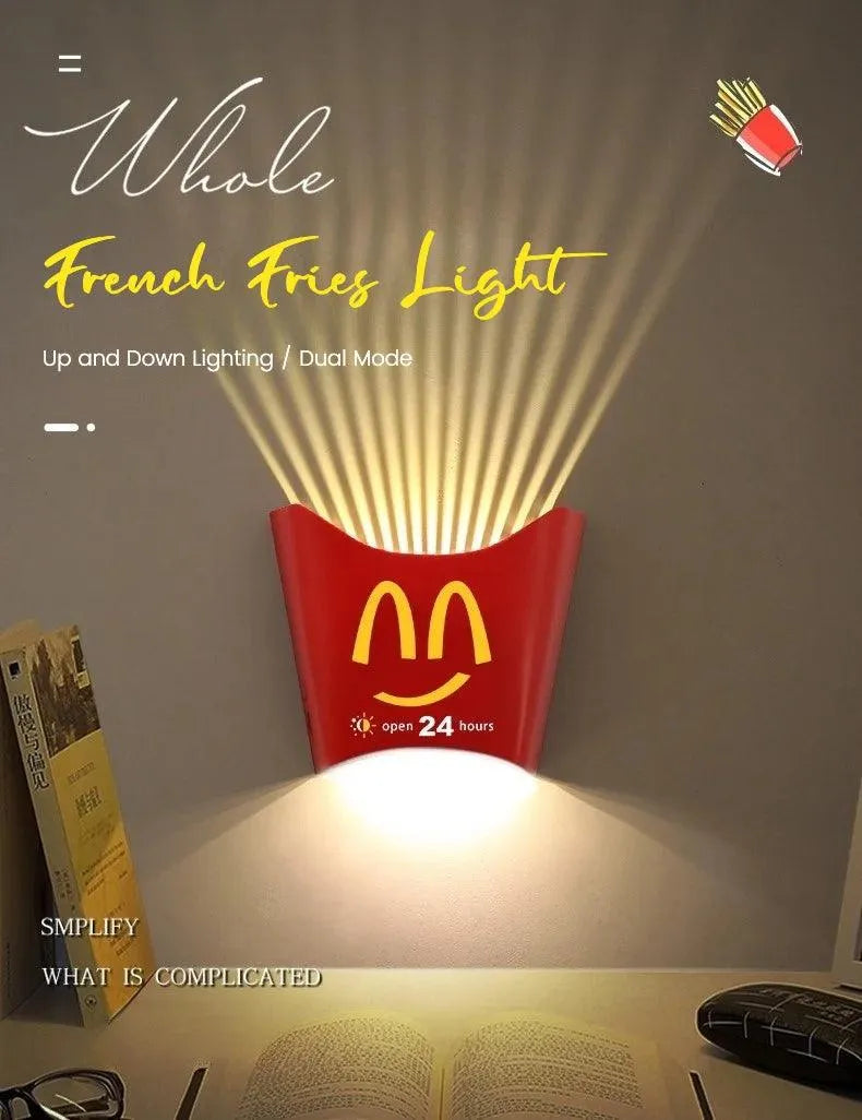 McDonalds Fries Wall Lamp - Bear Hugs