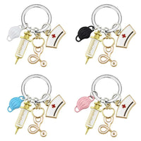 Medical Tools Keychain Set Bag Charm - Bear Hugs