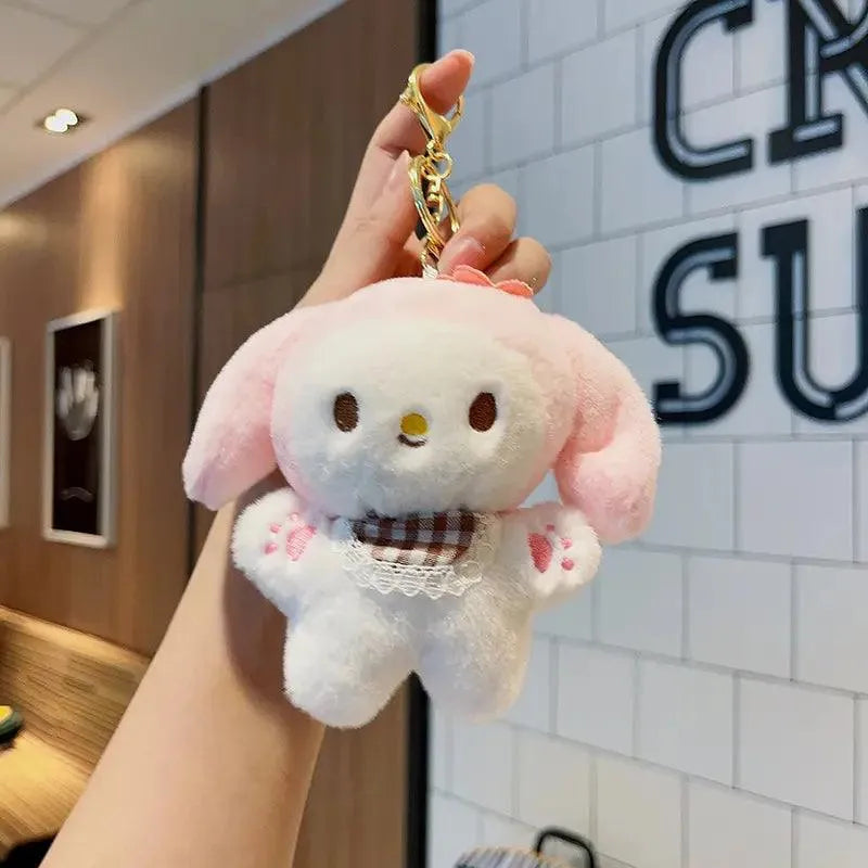 Melody Cute Cinnamoroll Plush Keychain - Bear Hugs